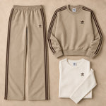 Minimalist Casual Sportswear Set