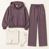 Half Zip Hooded Lounge Set