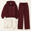 Half Zip Hooded Lounge Set
